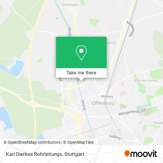 Karl Dierkes Rohrleitungs map