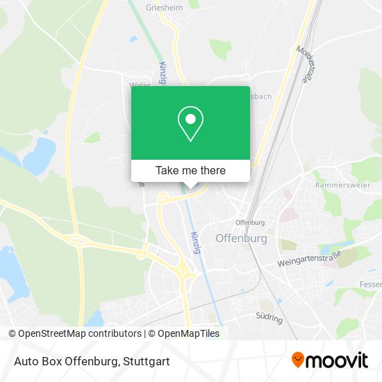 Карта Auto Box Offenburg