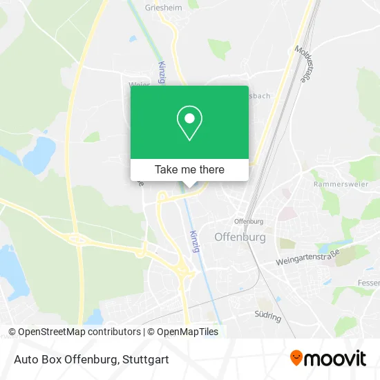 Карта Auto Box Offenburg