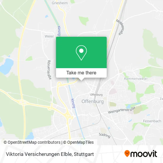 Карта Viktoria Versicherungen Elble