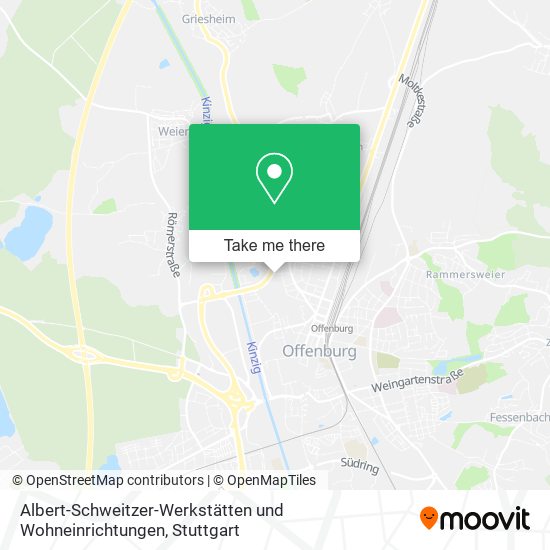 Albert-Schweitzer-Werkstätten und Wohneinrichtungen map