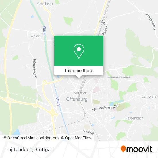Карта Taj Tandoori