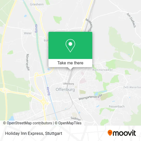 Holiday Inn Express map
