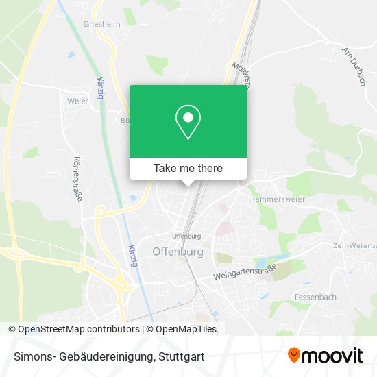 Simons- Gebäudereinigung map