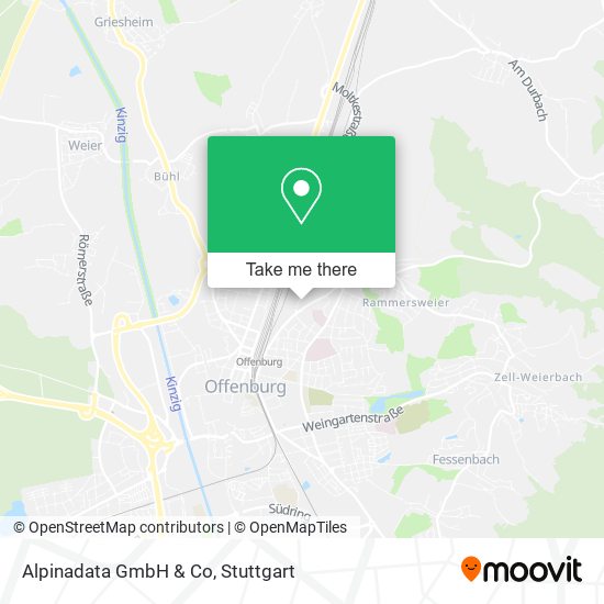 Карта Alpinadata GmbH & Co