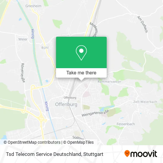 Карта Tsd Telecom Service Deutschland