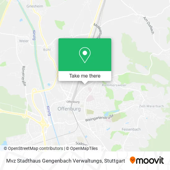 Карта Mvz Stadthaus Gengenbach Verwaltungs