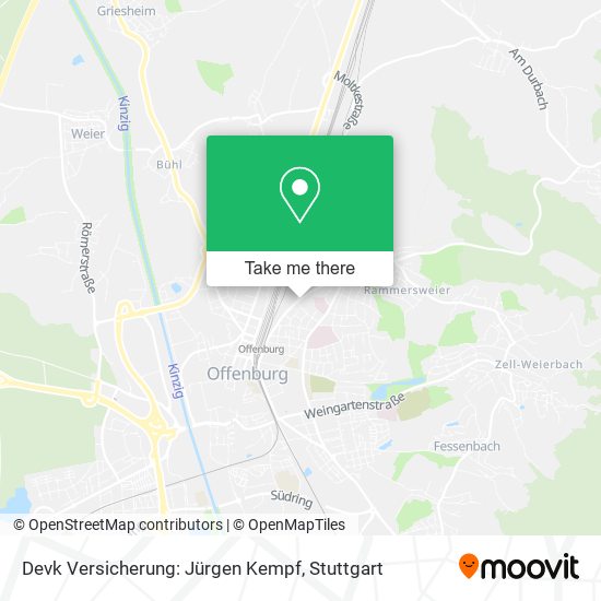 Devk Versicherung: Jürgen Kempf map