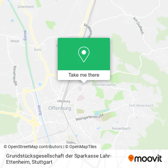 Карта Grundstücksgesellschaft der Sparkasse Lahr-Ettenheim