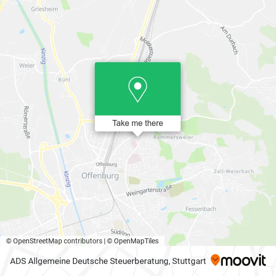 Карта ADS Allgemeine Deutsche Steuerberatung