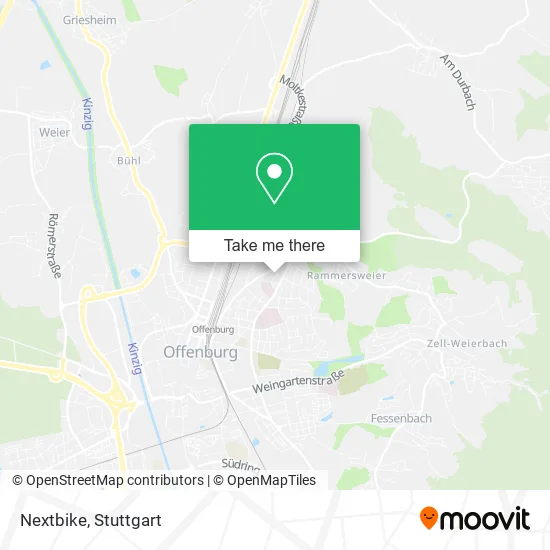 Карта Nextbike