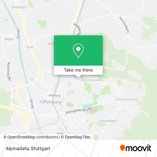 Карта Alpinadata