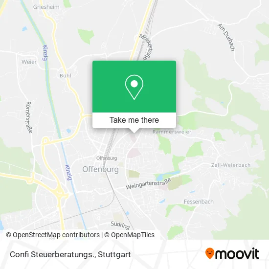 Карта Confi Steuerberatungs.