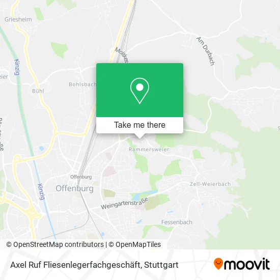 Карта Axel Ruf Fliesenlegerfachgeschäft