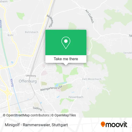 Карта Minigolf - Rammersweier