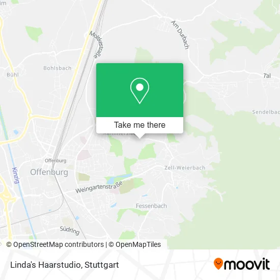 Карта Linda's Haarstudio