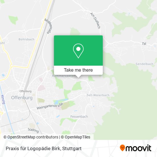 Praxis für Logopädie Birk map