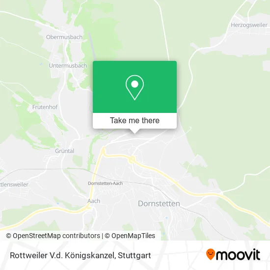 Карта Rottweiler V.d. Königskanzel