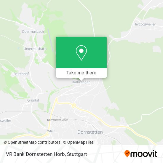 Карта VR Bank Dornstetten Horb