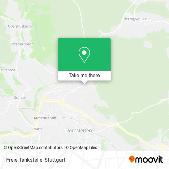 Карта Freie Tankstelle