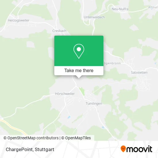 Карта ChargePoint