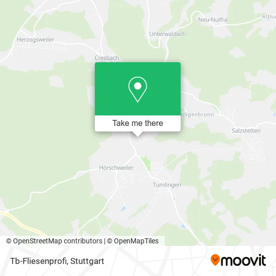 Карта Tb-Fliesenprofi
