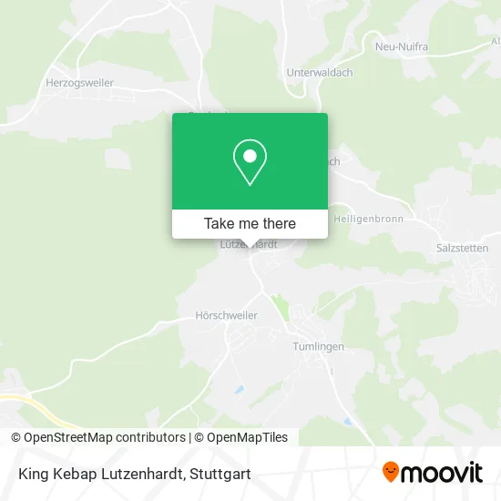 Карта King Kebap Lutzenhardt