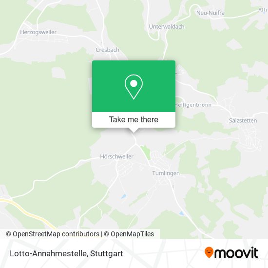 Lotto-Annahmestelle map