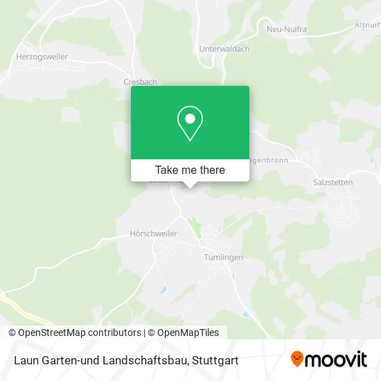 Карта Laun Garten-und Landschaftsbau