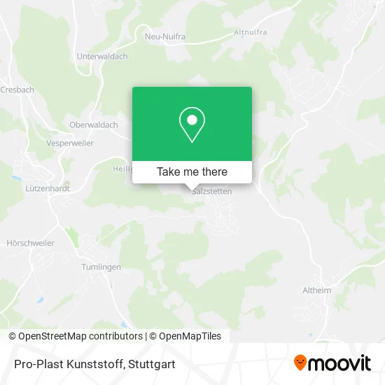 Карта Pro-Plast Kunststoff
