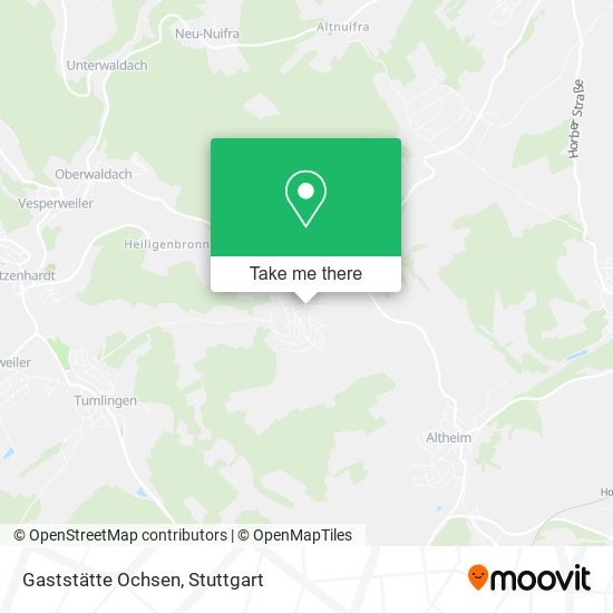 Gaststätte Ochsen map