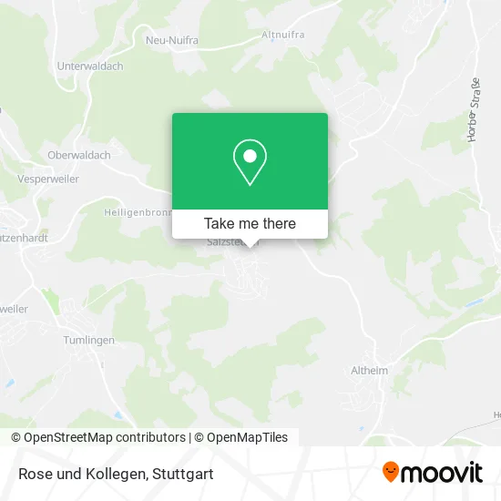 Карта Rose und Kollegen