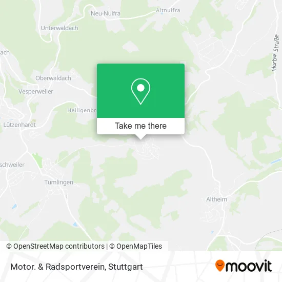 Карта Motor. & Radsportverein