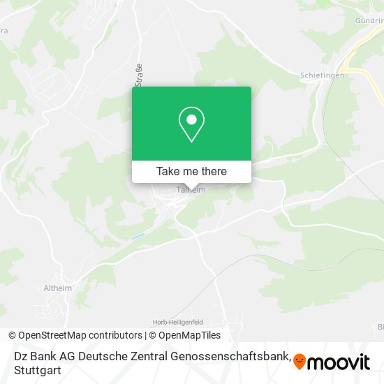 Dz Bank AG Deutsche Zentral Genossenschaftsbank map