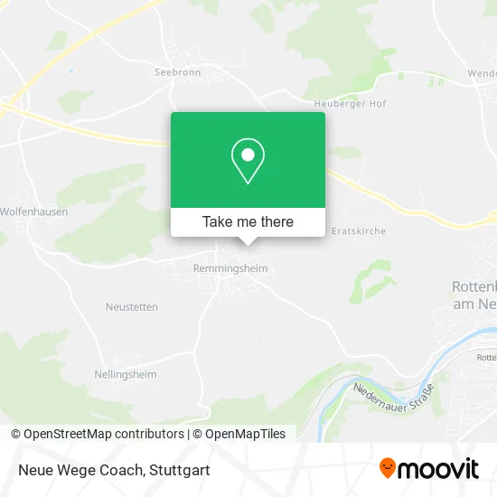 Карта Neue Wege Coach