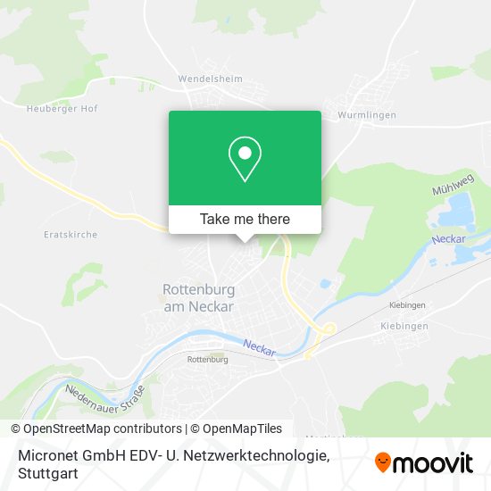 Micronet GmbH EDV- U. Netzwerktechnologie map