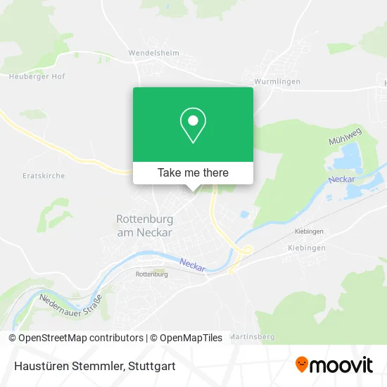 Карта Haustüren Stemmler