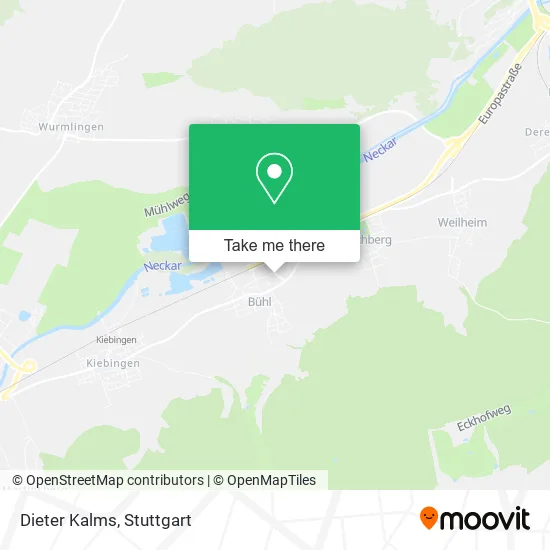 Карта Dieter Kalms