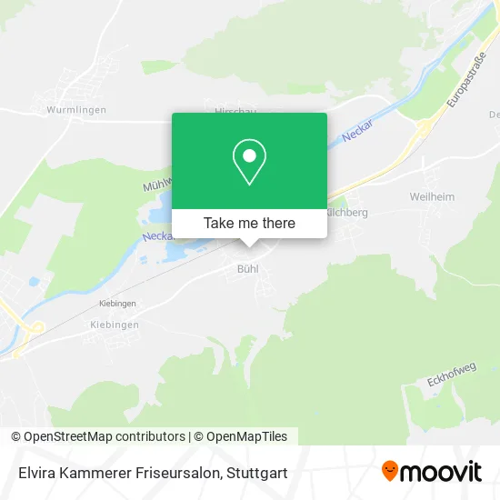 Карта Elvira Kammerer Friseursalon