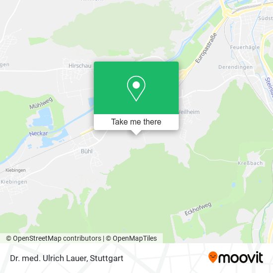 Dr. med. Ulrich Lauer map