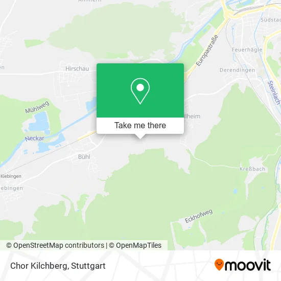 Chor Kilchberg map