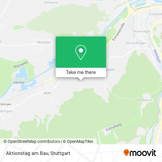 Aktionstag am Bau map