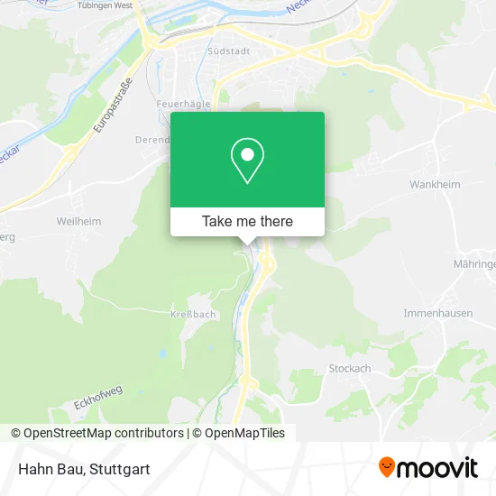 Карта Hahn Bau