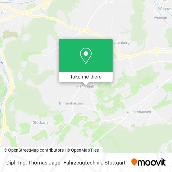 Карта Dipl.-Ing. Thomas Jäger Fahrzeugtechnik