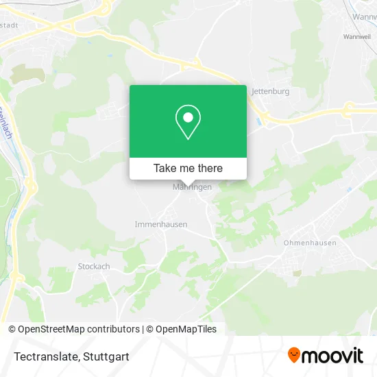 Карта Tectranslate