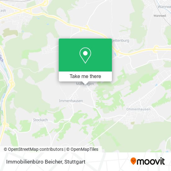 Immobilienbüro Beicher map