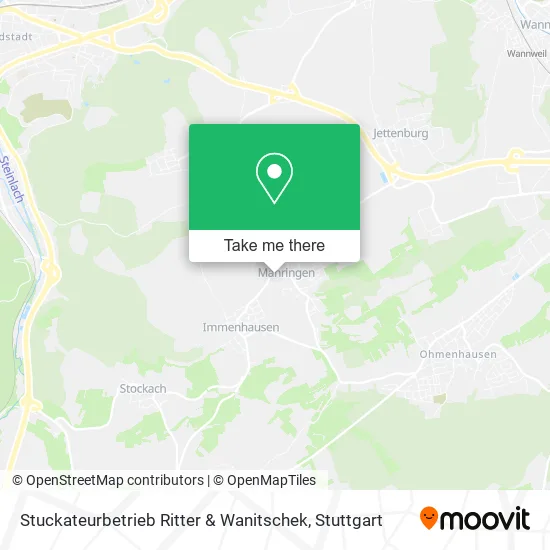 Карта Stuckateurbetrieb Ritter & Wanitschek