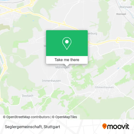 Карта Seglergemeinschaft