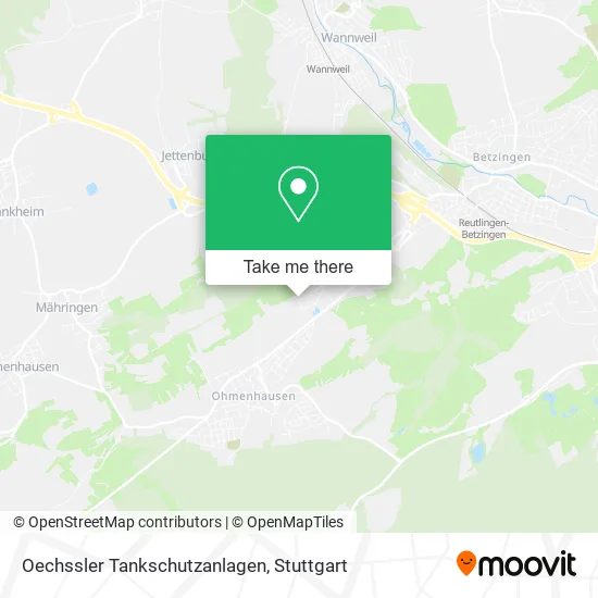 Карта Oechssler Tankschutzanlagen