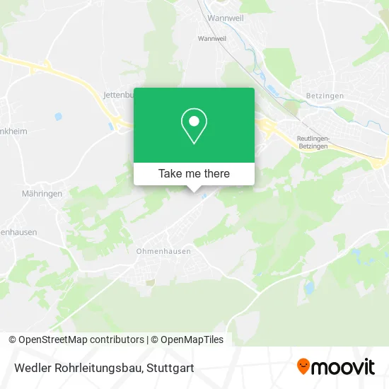 Карта Wedler Rohrleitungsbau